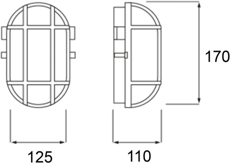 картинка Настенный светильник уличный Syrma 401013 от магазина BTSvet
