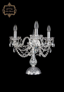 Хрустальная настольная лампа 12.11.3.141-37.Gd.Sp