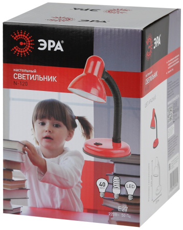 картинка Интерьерная настольная лампа для детской с выключателем N-120-E27-40W-BU от магазина BTSvet