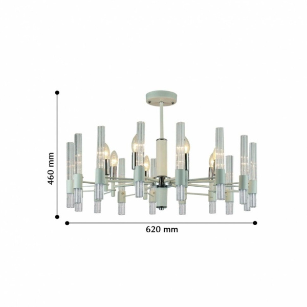 картинка Потолочная люстра Supreme 2539-8P от магазина BTSvet