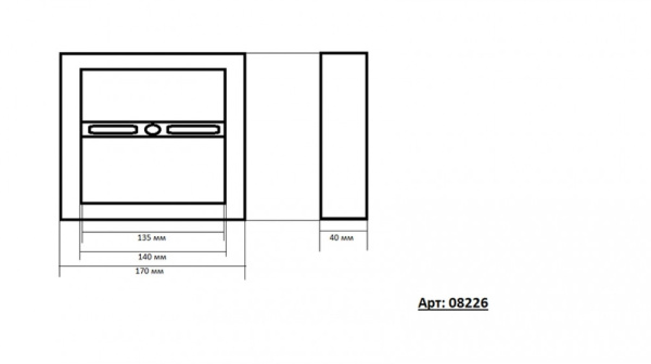 картинка Подвесной светодиодный светильник Альтис 08226,19(4000K) от магазина BTSvet