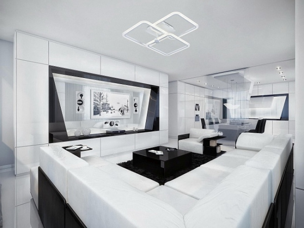 картинка Потолочная люстра светодиодная с пультом регулировкой цветовой температуры и яркости ночным режимом 10220/3LED от магазина BTSvet