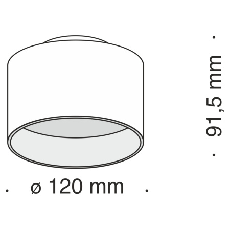 картинка Накладной светильник Planet C009CW-L16B от магазина BTSvet