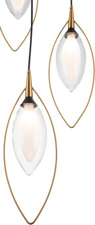 картинка Подвесной светильник Fiore V000143 (13001/3P Black) от магазина BTSvet