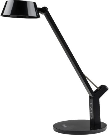 картинка Офисная настольная лампа светодиодная с выключателем TLD-570 Black/LED/500Lm/2700-5500K/Dimmer от магазина BTSvet