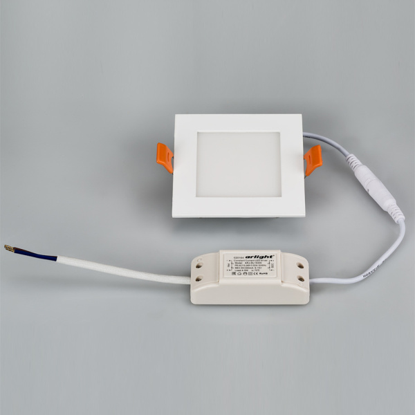 картинка Светильник встраиваемый LED DL-93x93M-5W Day White (Arlight, IP40 Металл, 3 года) 020122 от магазина BTSvet