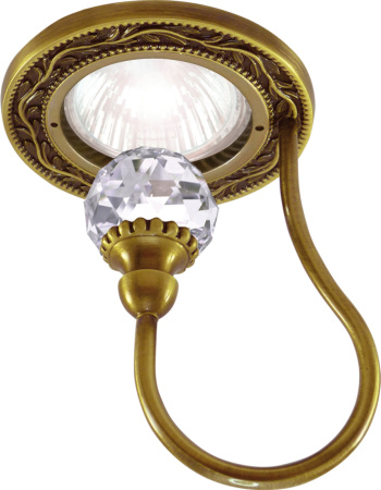 Встраиваемый точечный светильник Paris FD1034CLPB