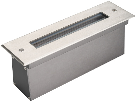 Уличный встраиваемый светильник светодиодный LTD-LINE-TILT-S210-8W Warm3000 (SL, 120 deg, 230V) (Arlight, IP67 Металл, 3 года) 024944