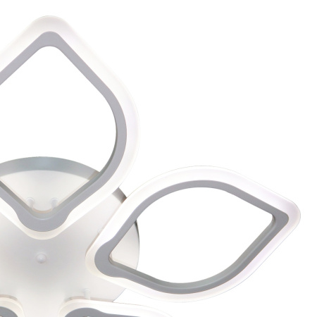 картинка Потолочная люстра светодиодная с пультом и управлением смартфоном регулировкой цветовой температуры и яркости ночным режимом и таймером LED LAMPS 81200 от магазина BTSvet