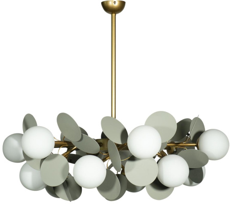 Потолочная люстра светодиодная Matisse 10008/12 Grey