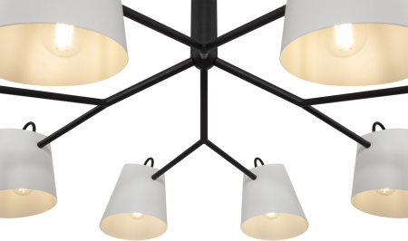 картинка Подвесная люстра Nordic FR5127PL-08B от магазина BTSvet