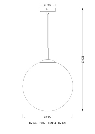 картинка Подвесной светильник Varus 15868 от магазина BTSvet