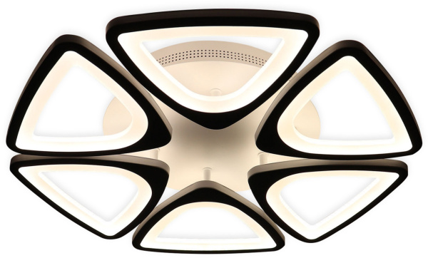 картинка Потолочная люстра светодиодная с пультом регулировкой цветовой температуры и яркости Acrylica FA4494 от магазина BTSvet