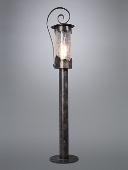 Кованый наземный уличный фонарь Lion 210-32/bc-06