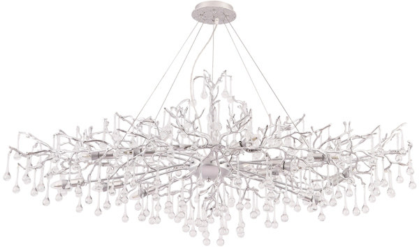 Подвесная люстра REINA V2 SP12 L1500 SILVER PATINA