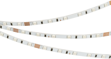 Светодиодная лента RT-G60-5mm 24V RGB (6.6 W/m, IP20, 3838, 5m) (узкая) 030164(2)