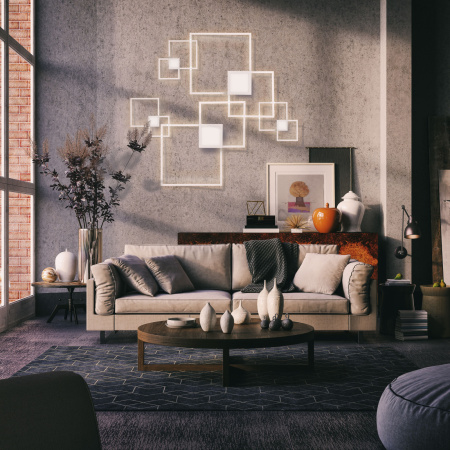 картинка Настенный светодиодный светильник Mural 6565 от магазина BTSvet