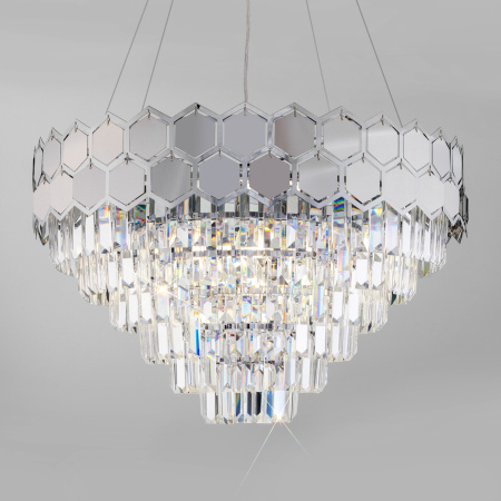 картинка Подвесная люстра хрустальная с управлением смартфоном Ariana 10124/8 от магазина BTSvet