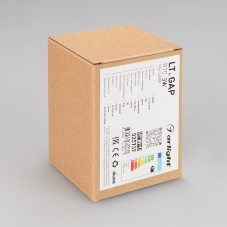 картинка Фасадный светильник светодиодный LT-GAP-R70-3W Warm3000 (WH, 30 deg) (Arlight, IP65 Металл, 3 года) 025737 от магазина BTSvet