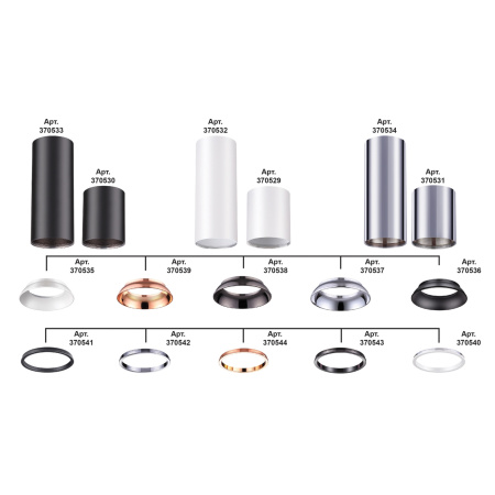 картинка Накладной светильник Unite 370533 от магазина BTSvet