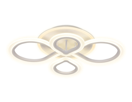 Потолочная люстра светодиодная с пультом, регулировкой яркости, цветовой температуры и ночным режимом Acrylica FA520