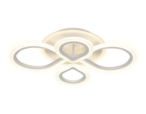 Потолочная люстра светодиодная с пультом, регулировкой яркости, цветовой температуры и ночным режимом Acrylica FA520