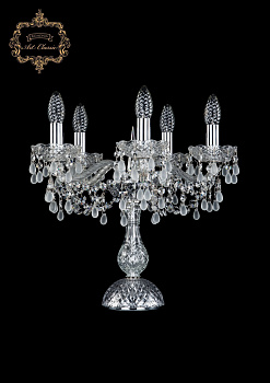 Хрустальная настольная лампа 12.24.5.141-37.Cr.V0300