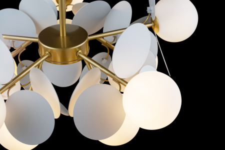 картинка Подвесная люстра светодиодная для детской Matisse 10008/10 white от магазина BTSvet