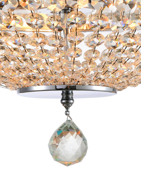 картинка Потолочная люстра хрустальная BAROCCO 81405/4C CHROME от магазина BTSvet