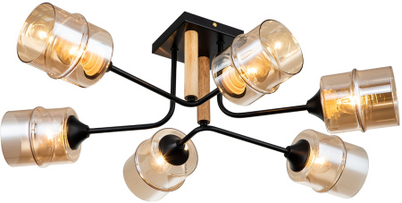 Потолочная люстра на штанге Escada Mondrian 699/6P