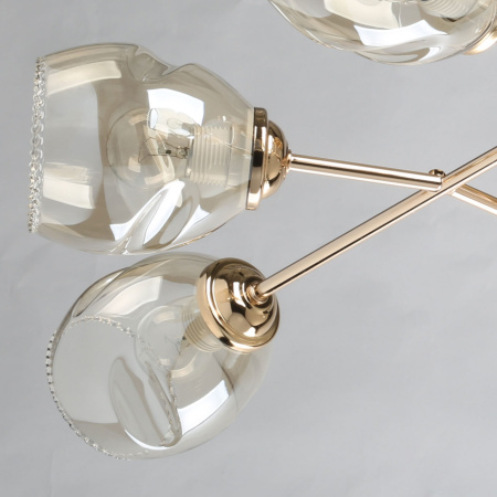 картинка Потолочная люстра на штанге DeMarkt Акцент 680011806 от магазина BTSvet