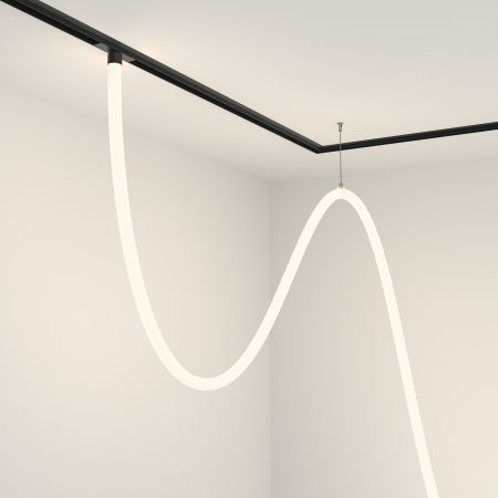 картинка Трековый подвесной светильник 48V Tau TR101-2-100W4K-B от магазина BTSvet