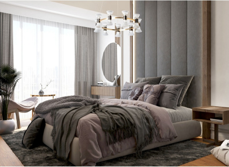 картинка Подвесная светодиодная люстра Вальтер 551012709 от магазина BTSvet