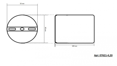 картинка Подвесной светильник светодиодный Рия 07621-4,19 от магазина BTSvet