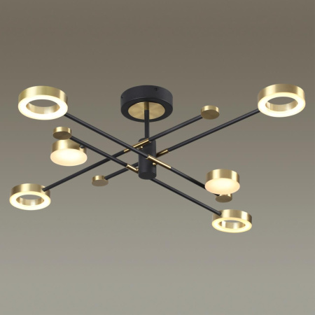 картинка Потолочная люстра светодиодная Denzel 4321/55CL от магазина BTSvet