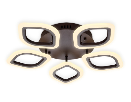 картинка Потолочная люстра светодиодная с пультом регулировкой яркости и цветовой температуры ночным режимом Acrylica Original FA443 от магазина BTSvet