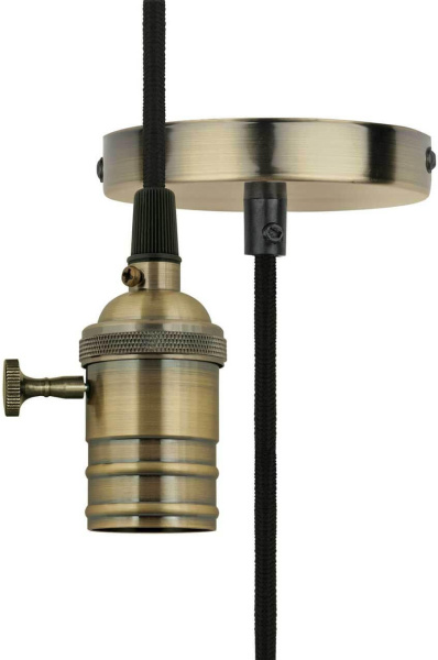 Подвесной светильник DLC-V-S24K/E27 TS/1M/BL Bronze