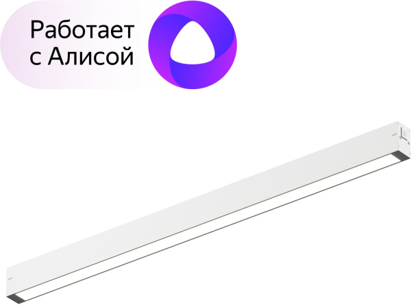 Трековый светильник светодиодный с управлением смартфоном и пультом Smart DK8005-WH