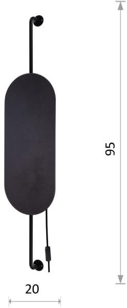 картинка Настенный светильник Wheel Lux II 8428 от магазина BTSvet