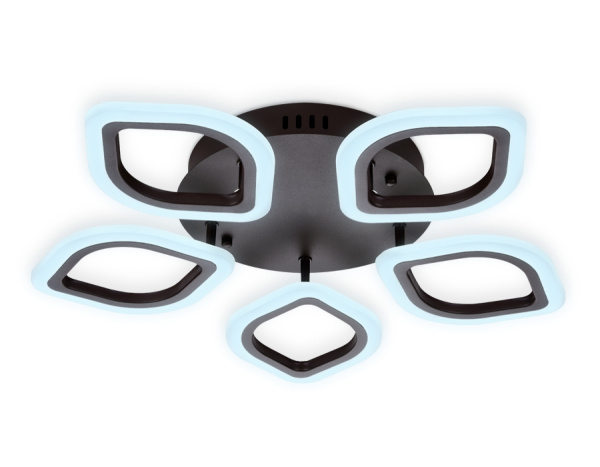 картинка Потолочная люстра светодиодная с пультом регулировкой яркости и цветовой температуры ночным режимом Acrylica Original FA443 от магазина BTSvet