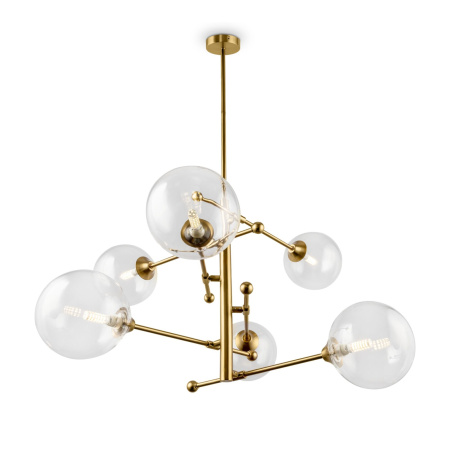 Потолочная люстра светодиодная Maddison FR5115PL-06BZ