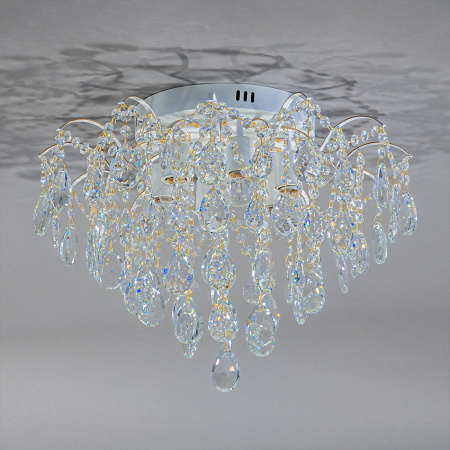 картинка Люстра потолочная Selena 1126/6 E27*60W White/Gold от магазина BTSvet