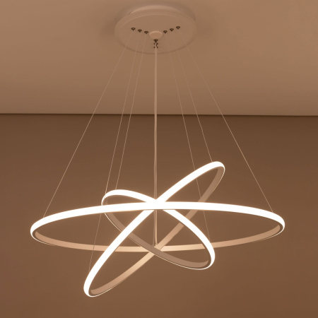 картинка Умная подвесная люстра Неон Смарт CL731A090E от магазина BTSvet