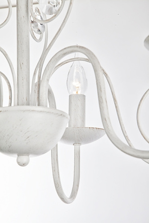 картинка Подвесная люстра Tomas 60018/3 белый с золотом от магазина BTSvet