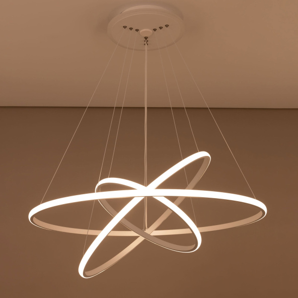 картинка Умная подвесная люстра Неон Смарт CL731A090E от магазина BTSvet