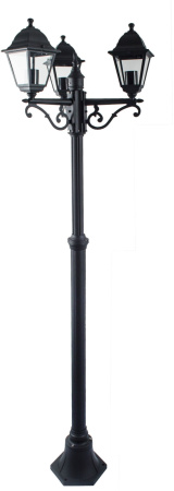 картинка Наземный фонарь Abbey Road O003FL-03B IP44 от магазина BTSvet