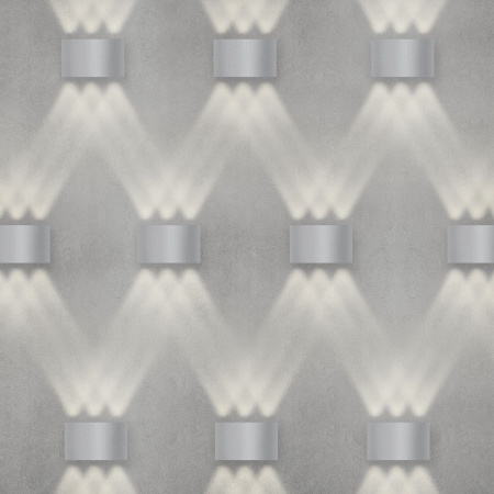 картинка Архитектурная светодиодная подсветка 1551 TECHNO LED TWINKY TRIO серый от магазина BTSvet