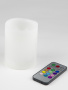 картинка Декоративная свеча светодиодная с пультом ULD-F052 RGB RC CANDLE от магазина BTSvet