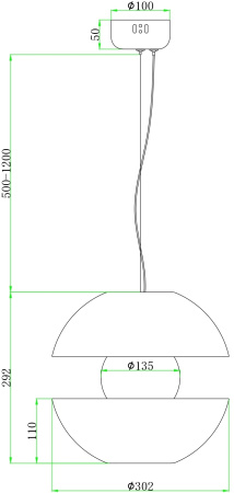 картинка Подвесной светильник Rebel MOD322PL-L6B3K от магазина BTSvet