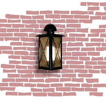 Кованый настенный фонарь уличный Baveno 260-12/bg-14